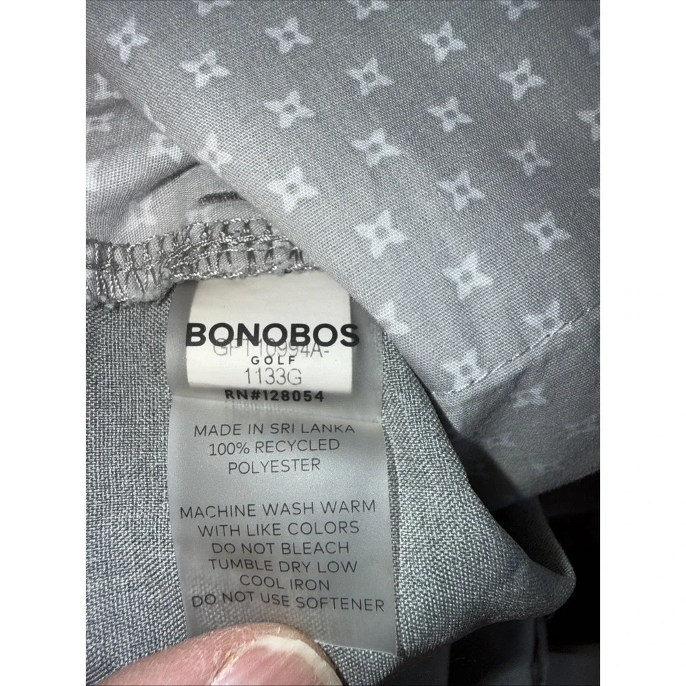 Bonobos Performance Link‎ Golf Pants Mens Size 32x32 Gray